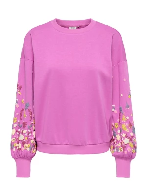 Obrázek produktu ONLY Mikina 'ONLBROOKE' světle žlutá / nefritová / orchidej / magenta