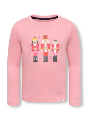 Obrázek produktu Only Mini Tričko 'KMGCANDYCANE' růžová / krvavě červená / černá / bílá
