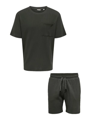 Obrázek produktu Only & Sons Joggingová souprava 'ONSSTEWARD' tmavě šedá