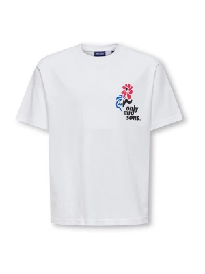 Obrázek produktu Only & Sons Junior Tričko 'OSJFRED LAURENT' modrá / oranžová / černá / bílá