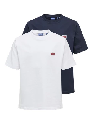 Obrázek produktu Only & Sons Junior Tričko 'OSJFred' marine modrá / bílá