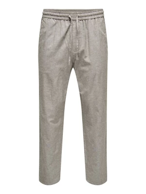 Obrázek produktu Only & Sons Kalhoty 'Linus Crop 0007' šedá