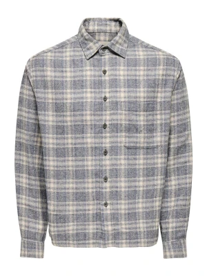 Obrázek produktu Only & Sons Košile 'ONSELIO' kouřově modrá / safírová / khaki