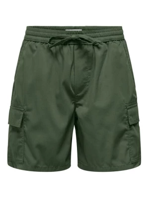 Obrázek produktu Only & Sons Sportovní kraťasy Kal 22034462 Zelená Slim Fit