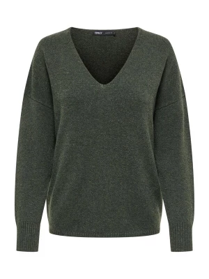 Obrázek produktu ONLY Svetr 'ONLRICA' tmavě zelená