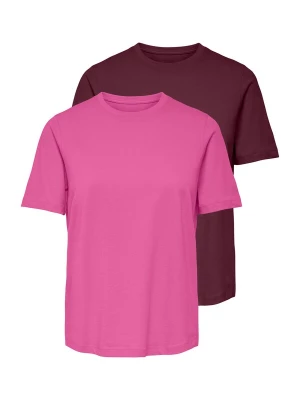 Obrázek produktu ONLY Tričko 'ONLHAPPY' pink / vínově červená