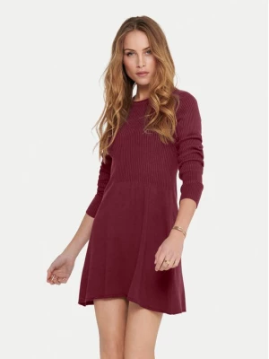 Obrázek produktu ONLY Úpletové šaty Alma 15185761 Bordó Regular Fit