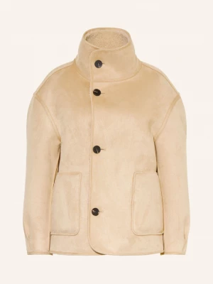 Obrázek produktu Opus Oboustranná Bunda Z Plyšové Kožešiny Haella světle hnědá