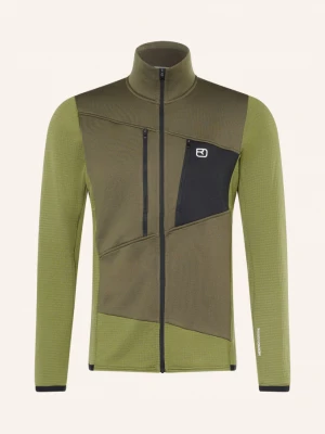 Obrázek produktu Ortovox Fleecová Mikina Grid olivová / khaki / černá