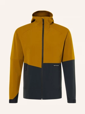 Obrázek produktu Ortovox Softshell Bunda Venet Hooded velbloudí / tmavě šedá