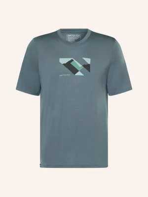 Obrázek produktu Ortovox Tričko 140 Cool Landscape S Merino Vlnou modrá / tmavě modrá / tmavě modrá