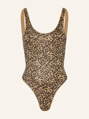 Obrázek produktu Oséree Plavky Animalier Sporty Maillot zlatá / černá