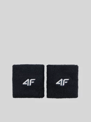 Obrázek produktu Tenisové potítka na zápěstí (2-pack) - černé 4F