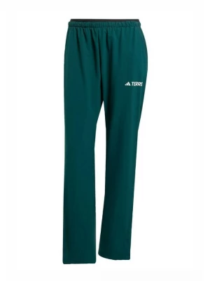 Obrázek produktu Outdoorové kalhoty Adidas Terrex melírovaná zelená