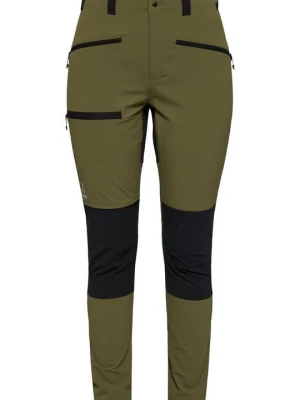 Obrázek produktu Outdoorové kalhoty Haglöfs melírovaná tmavě zelená