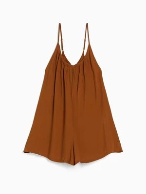 Obrázek produktu Overal Bershka tmavě hnědá
