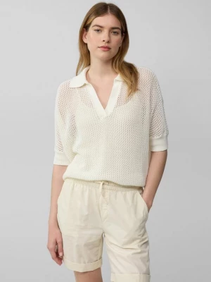 Obrázek produktu Oversize ažurová polokošile s.Oliver krémová