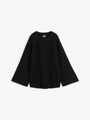 Obrázek produktu Oversize svetr s copánkovým vzorem BonPrix