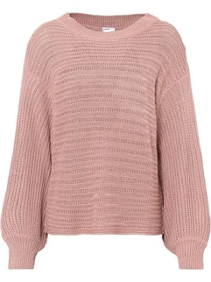 Obrázek produktu Oversize svetr s dírkovaným vzorem BonPrix