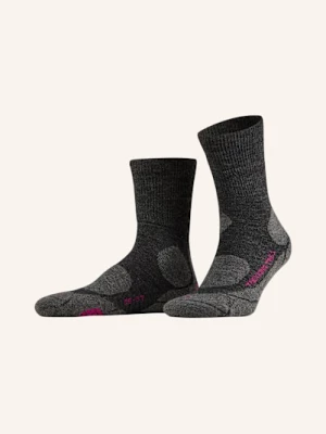 Obrázek produktu P.A.C. Trekové Ponožky Tr 6.1 Medium S Merino Vlnou tmavě šedá / fuchsiová