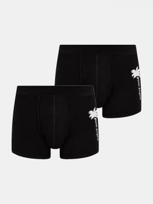 Obrázek produktu Palm Angels přiléhavé boxerky pánské bavlněné s elastanem 2-pack černá