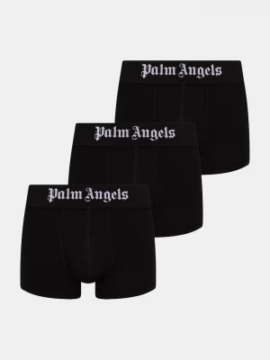 Obrázek produktu Palm Angels přiléhavé boxerky pánské bavlněné s elastanem 3-pack černá