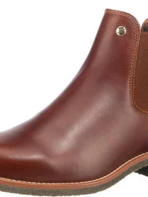 Obrázek produktu PANAMA JACK Chelsea boty 'Giordana Igloo' koňaková / žlutá