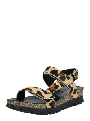 Obrázek produktu PANAMA JACK Páskové sandály 'Julia Leopard B1' béžová / hnědá