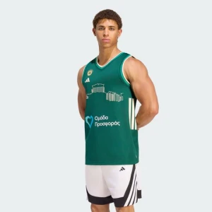 Obrázek produktu PANATHINAIKOS ATHENS BB HOME JERSEY MEN Adidas Collegiate Green