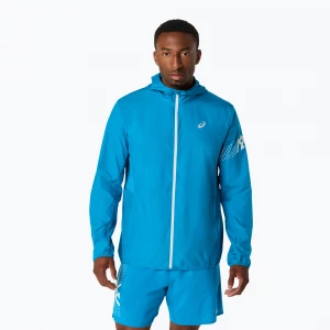 Obrázek produktu Pánská běžecká bunda ASICS Icon Aegean Blue / Cream