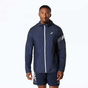 Obrázek produktu Pánská běžecká bunda ASICS Icon midnight / cream Námořnická modř