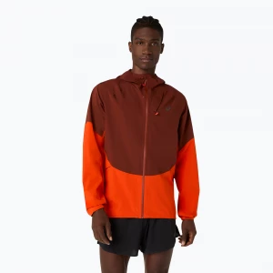 Obrázek produktu Pánská běžecká bunda ASICS Metarun Legend Jacket cherry tomato / singed red vínová