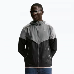 Obrázek produktu Pánská běžecká bunda Nike Impossibly Light Windrunner smoke grey / wolf grey / black