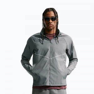 Obrázek produktu Pánská běžecká bunda Nike Miler Repel UV smoke grey / smoke grey