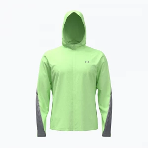 Obrázek produktu Pánská běžecká bunda Under Armour Velociti Storm Hooded lumos lime / white Zelená