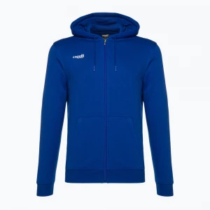 Obrázek produktu Pánská fotbalová mikina Capelli Basics Adult Zip Hoodie královsky modrá CAPELLI NEW YORK