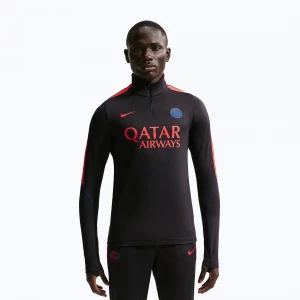 Obrázek produktu Pánská fotbalová mikina Nike Paris Saint-Germain Strike Dri-Fit Soccer Knit Drill Top black / global red / global red
