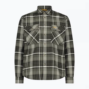 Obrázek produktu Pánská košile CMP 34S2717 olive / nero / bianco Zelená