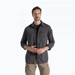 Obrázek produktu Pánská košile Craghoppers NosiLife Adventure Long Sleeved Shirt III black pepper
