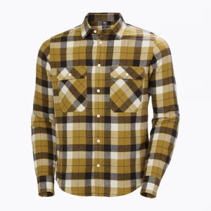 Obrázek produktu Pánská košile Helly Hansen Pánská organická flanelová košile Lokka lynx box stripe plaid Žlutá