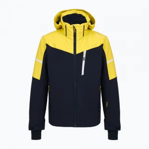 Obrázek produktu Pánská lyžařská bunda CMP 35W0077 Zip Hooded black / blue Námořnická modř