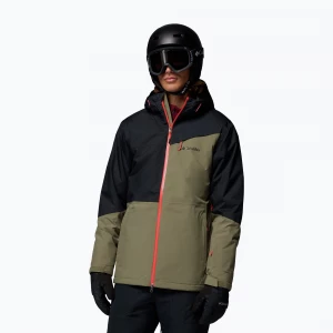 Obrázek produktu Pánská lyžařská bunda Columbia Iceberg Point II stone green / black