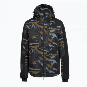 Obrázek produktu Pánská lyžařská bunda EA7 Emporio Armani Ski Kitzbuhel Protectum7 Graphic brown camou
