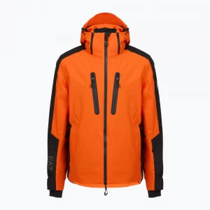 Obrázek produktu Pánská lyžařská bunda EA7 Emporio Armani Ski Kitzbuhel Protectum7 Graphic flame oranžová