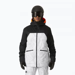 Obrázek produktu Pánská lyžařská bunda Helly Hansen Straightline Lifaloft 2.0 grey fog snow camo aop
