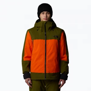Obrázek produktu Pánská lyžařská bunda The North Face Mount Bre orange / forest olive