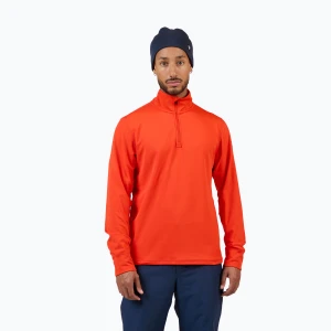 Obrázek produktu Pánská lyžařská mikina Rossignol Mid Layer Stertch Half Zip golden gate Červená