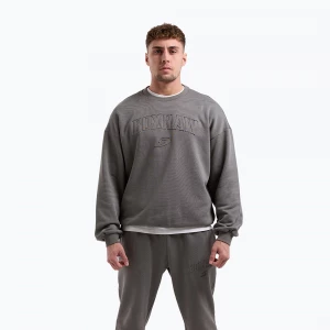 Obrázek produktu Pánská mikina Boxraw East Street Sweatshirt distressed grey