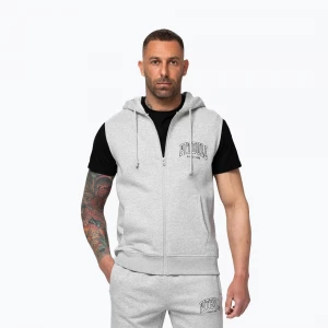 Obrázek produktu Pánská mikina Pitbull Badger Hooded Vest Zip grey / melange