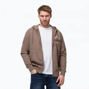 Obrázek produktu Pánská mikina Pitbull Bloodline 2 Sweatshirt Zip Hooded brown savana